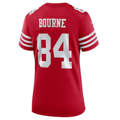 Kendrick Bourne San Francisco 49ers Women's Team Game Jersey Scarlet | Nike for Sale