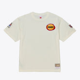 Houston Rockets Hardwood Classics Chainstitch Premium T-Shirt Cream - NBA