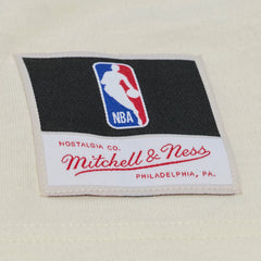 Utah Jazz Hardwood Classics Chainstitch Premium T-Shirt Cream - NBA
