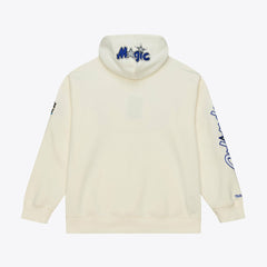 Orlando Magic Hardwood Classics Chainstitch Premium Fleece Hoodie Cream - NBA