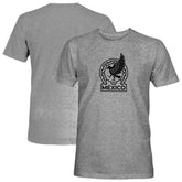 Mexico National Team 1863FC Mono Badge Vintage Tri-Blend T-Shirt Gray - FIFA World CUP