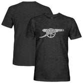Arsenal 1863FC Mono Badge Vintage Tri-Blend T-Shirt Black - FIFA World CUP