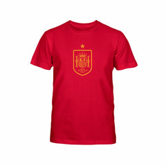 Spain National Team 1863FC Youth Mono Badge T-Shirt Maroon - FIFA World CUP
