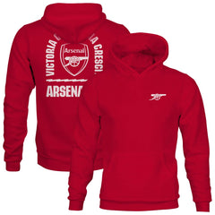 Arsenal 1863FC Youth True to Glory Fleece Hoodie Red - FIFA World CUP