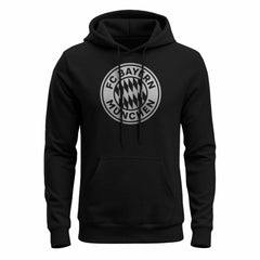 Bayern Munich 1863FC Mono Badge Fleece Hoodie Black - FIFA World CUP