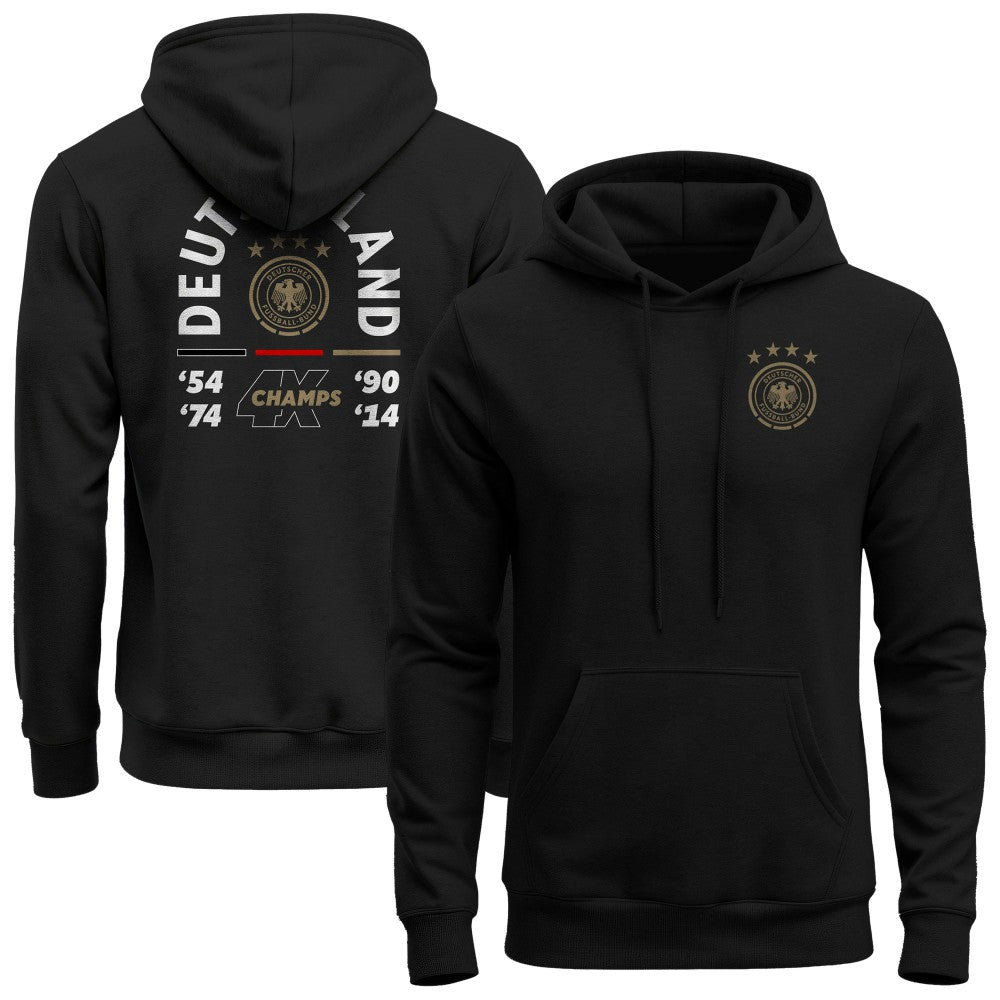 Germany National Team 1863FC True Glory Fleece Hoodie Black - FIFA World CUP