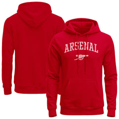Arsenal 1863FC Athletic Wordmark Fleece Hoodie Red - FIFA World CUP