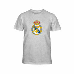 Real Madrid 1863FC Youth Color Badge T-Shirt Gray - FIFA World CUP