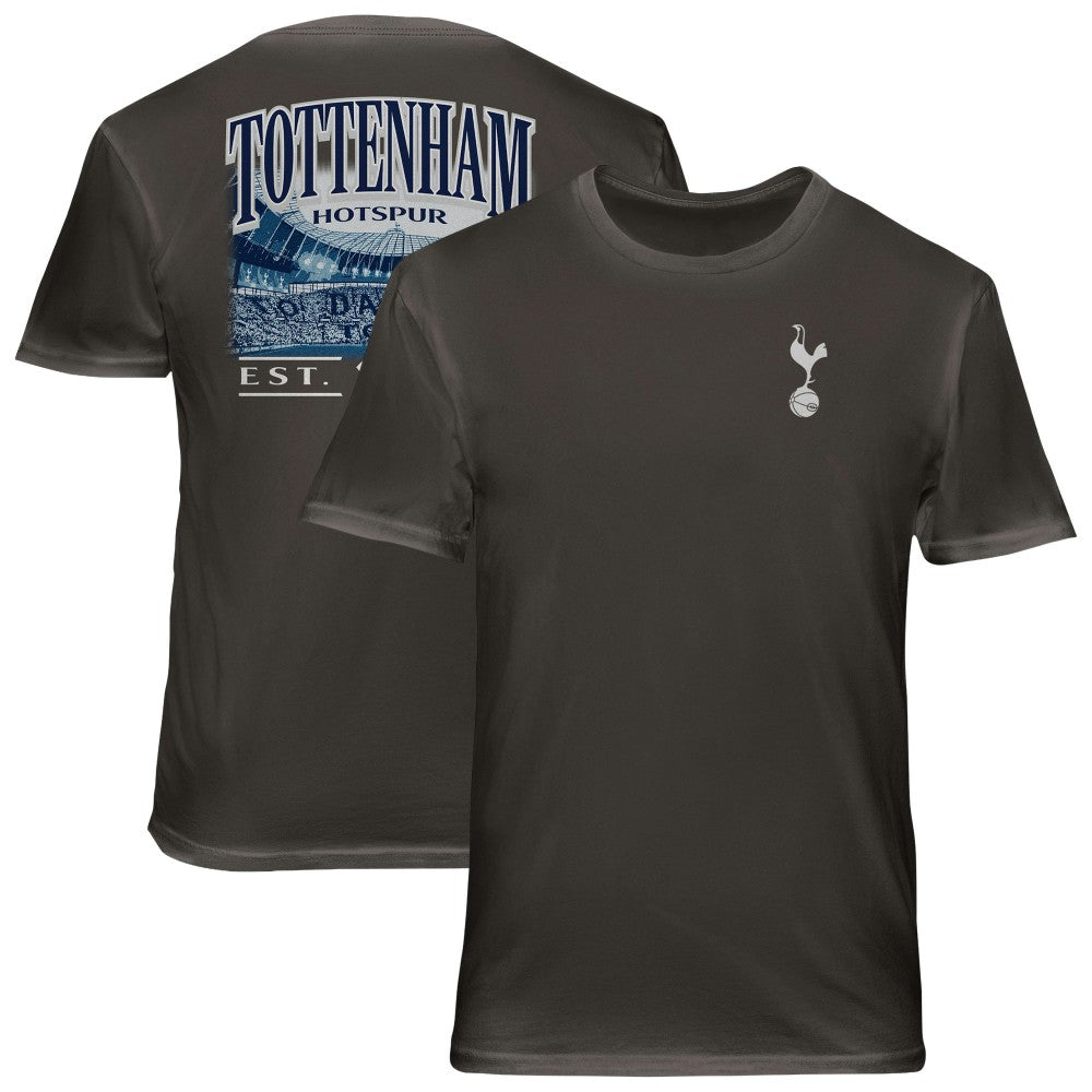 Tottenham Hotspur 1863FC Wordmark Cotton T-Shirt Gray - FIFA World CUP
