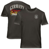 Germany National Team 1863FC Wordmark Cotton T-Shirt Gray - FIFA World CUP