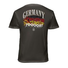 Germany National Team 1863FC Wordmark Cotton T-Shirt Gray - FIFA World CUP