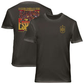 Spain National Team 1863FC Wordmark Cotton T-Shirt Gray - FIFA World CUP