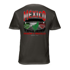 Mexico National Team 1863FC Wordmark Cotton T-Shirt Gray - FIFA World CUP