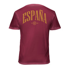 Spain National Team 1863FC Back Wordmark Soft Wash T-Shirt Red - FIFA World CUP