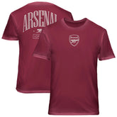 Arsenal 1863FC Back Wordmark Soft Wash T-Shirt Red - FIFA World CUP