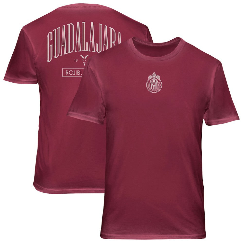 Chivas 1863FC Back Wordmark Soft Wash T-Shirt Red - FIFA World CUP
