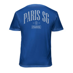 Paris Saint-Germain 1863FC Back Wordmark Soft Wash T-Shirt Blue - FIFA World CUP
