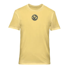 Club America 1863FC Back Wordmark Soft Wash T-Shirt Yellow - FIFA World CUP