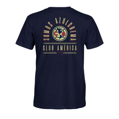 Club America 1863FC True To Glory Heavyweight T-Shirt Navy - FIFA World CUP