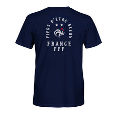 France National Team 1863FC True To Glory Heavyweight T-Shirt Navy - FIFA World CUP