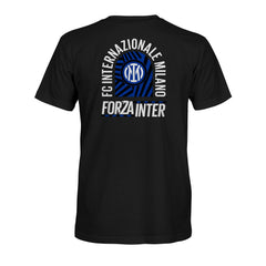 Inter Milan 1863FC True To Glory Heavyweight T-Shirt Black - FIFA World CUP