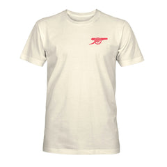 Arsenal 1863FC Emblem Heavyweight T-Shirt Cream - FIFA World CUP