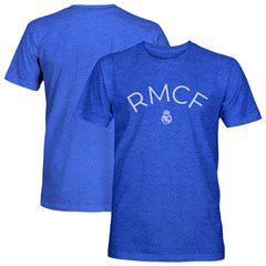 Real Madrid 1863FC Team Arch Vintage Tri-Blend T-Shirt Blue - FIFA World CUP