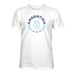 Argentina National Team 1863FC Established Location T-Shirt White - FIFA World CUP