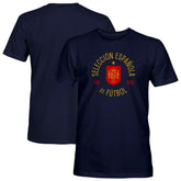 Spain National Team 1863FC Established Location T-Shirt Navy - FIFA World CUP