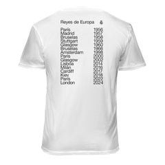 Real Madrid 1863FC Championships Soft Wash T-Shirt White - FIFA World CUP
