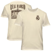 Real Madrid 1863FC Vintage Soft Wash T-Shirt Cream - FIFA World CUP