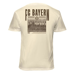 Bayern Munich 1863FC Vintage Soft Wash T-Shirt Cream - FIFA World CUP