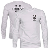 France National Team 1863FC Platinum Touch Long Sleeve T-Shirt Gray - FIFA World CUP