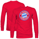 Bayern Munich 1863FC Color Badge Long Sleeve T-Shirt Red - FIFA World CUP