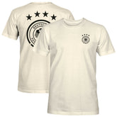 Germany National Team 1863FC Big Logo Heavyweight T-Shirt Cream - FIFA World CUP