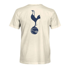Tottenham Hotspur 1863FC Big Logo Heavyweight T-Shirt Cream - FIFA World CUP