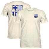 Barcelona 1863FC Big Logo Heavyweight T-Shirt Cream - FIFA World CUP