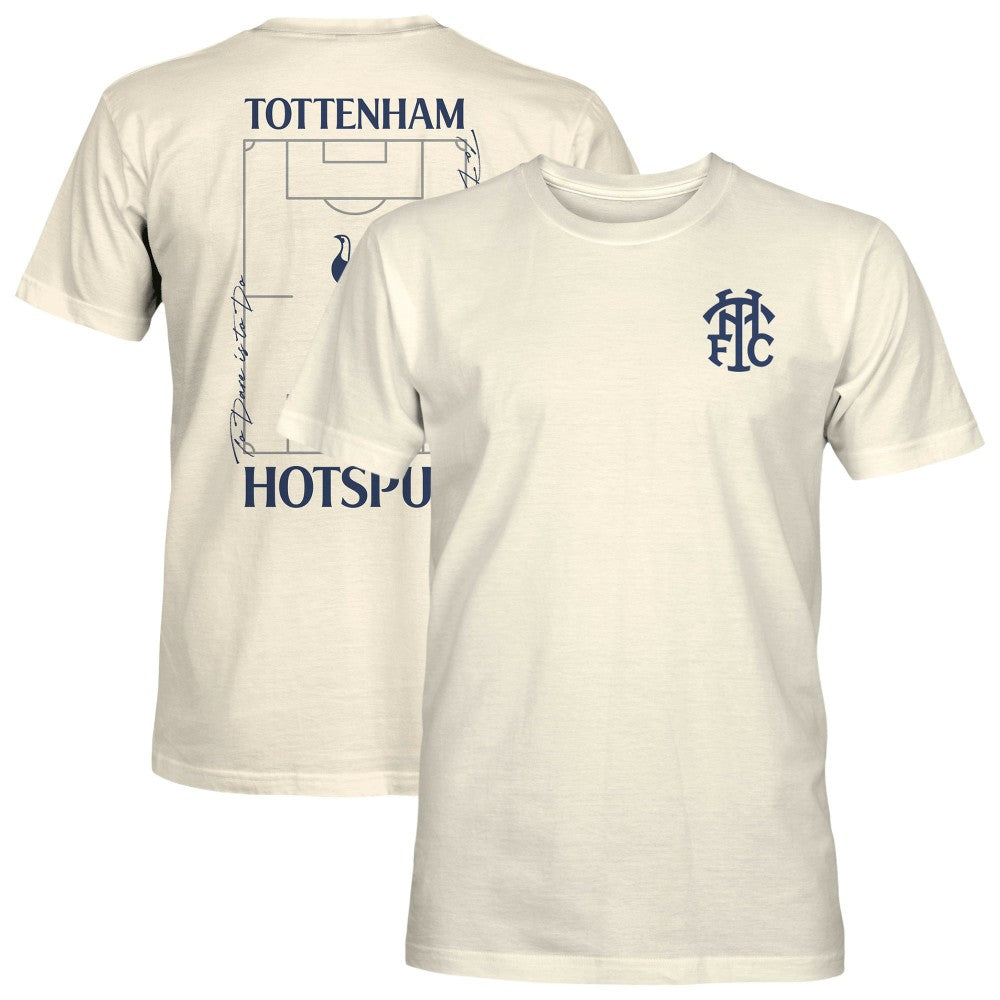 Tottenham Hotspur 1863FC Own the Pitch Heavyweight T-Shirt Cream - FIFA World CUP