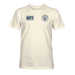 Manchester City 1863FC Own the Pitch Heavyweight T-Shirt Cream - FIFA World CUP