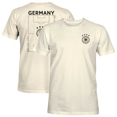 Germany National Team 1863FC Own the Pitch Heavyweight T-Shirt Cream - FIFA World CUP