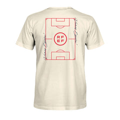 Spain National Team 1863FC Own the Pitch Heavyweight T-Shirt Cream - FIFA World CUP