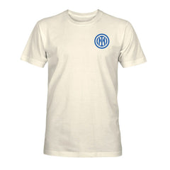 Inter Milan 1863FC Own the Pitch Heavyweight T-Shirt Cream - FIFA World CUP