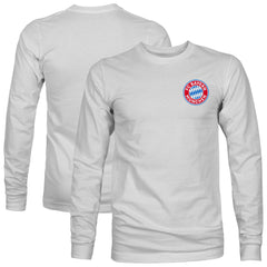 Bayern Munich 1863FC Back Team Arch Long Sleeve T-Shirt Gray - FIFA World CUP