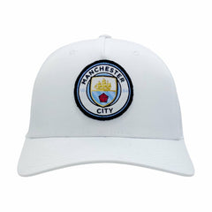 Manchester City 1863FC Mono Badge High Point Adjustable Hat White - FIFA World CUP