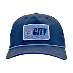 Manchester City 1863FC Color Badge Caddy Adjustable Hat Navy - FIFA World CUP