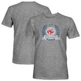 France National Team 1863FC Vintage Tri-Blend T-Shirt Gray - FIFA World CUP