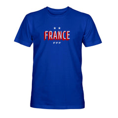 France National Team 1863FC 3D France T-Shirt Blue - FIFA World CUP