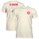 Bayern Munich 1863FC Duo-Tone Stadium Soft Wash T-Shirt Cream - FIFA World CUP