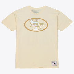 Jerry Rice San Francisco 49ers Sandman Name & Number T-Shirt Cream | Mitchell & Ness