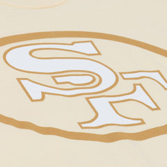 Joe Montana San Francisco 49ers Sandman Name & Number T-Shirt Cream | Mitchell & Ness